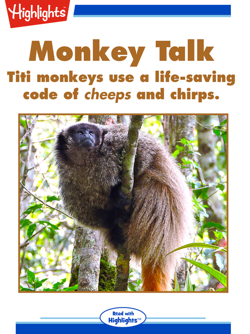 Title details for Monkey Talk by Linda Zajac - Available